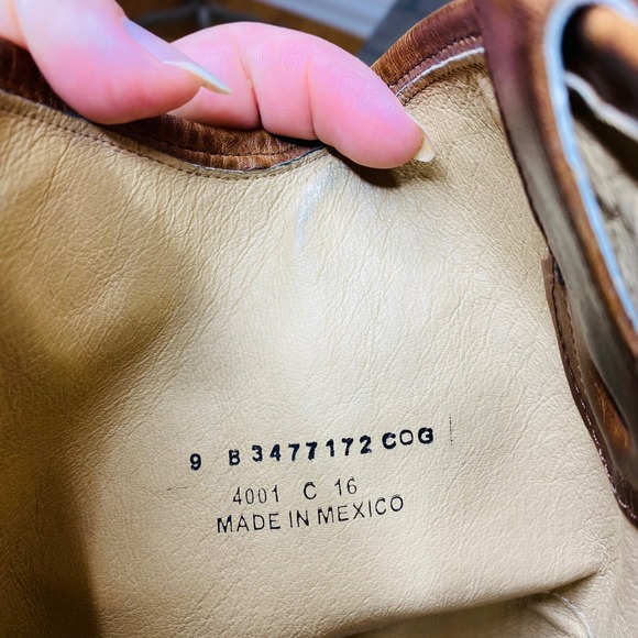 FRYE Melissa Button Cognac Boots Women's Size 9B - Picture 12 of 12